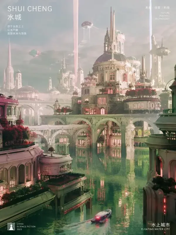 水窦星语封面，科幻未来题材，作者窦口