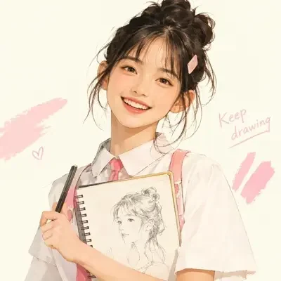 小满头像插画