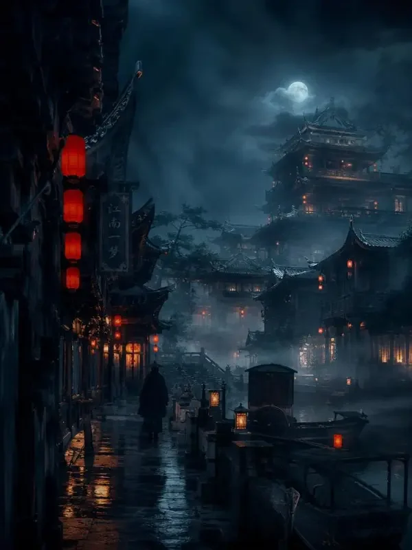 南岭夜风封面，少年热血题材，作者夜行客